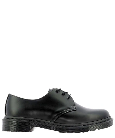 Dr. Martens' Varley Leather Derby Shoes In Black