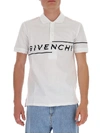 GIVENCHY GIVENCHY SPLIT EMBROIDERED POLO SHIRT