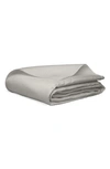 Matouk Alba 600 Thread Count Quilt In Silver