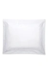 Matouk Essex Cotton Percale Sham In White
