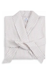 Matouk Matteo Stripe Robe In Natural