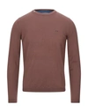 Sun 68 Sweater In Brown