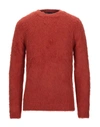 Daniele Alessandrini Sweater In Brick Red