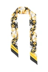 VERSACE BAROCCO PRINT BANDANA SCARF,11430785