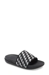 Nike Offcourt Slide Sandal In Black/ White/ Black