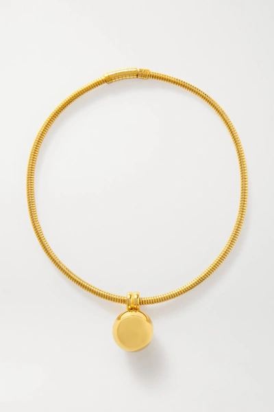 Bottega Veneta Gold-plated Necklace