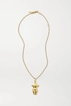 CHLOÉ FEMININITIES GOLD-TONE NECKLACE