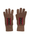 FENDI FENDI FF INTARSIA GLOVES