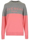 GIVENCHY GIVENCHY TWO TONE KNITTED SWEATER