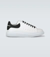 ALEXANDER MCQUEEN OVERSIZED LEATHER SNEAKERS,P00478813