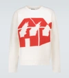 JW ANDERSON BURNING HOUSE SWEATER,P00487376