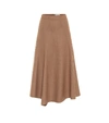 JW ANDERSON Stretch-wool midi skirt,P00484820