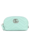 GUCCI GG MARMONT SMALL LEATHER COSMETICS CASE,P00487995