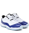 Nike Air Jordan 11 Low "concord Sketch" Sneakers In White