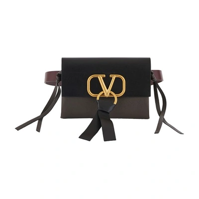 Valentino Garavani Garavani Vringbelt-bag In Nero/rubin/graphite/nero