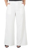 STANDARDS & PRACTICES HIGH WAIST WIDE LEG PANTS,SB9801529P