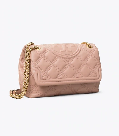 Tory Burch Fleming Soft Convertible Shoulder Bag In Pink Moon