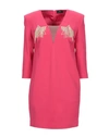 Elisabetta Franchi Short Dresses In Pink