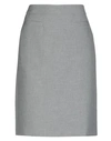 Peserico Midi Skirts In Grey