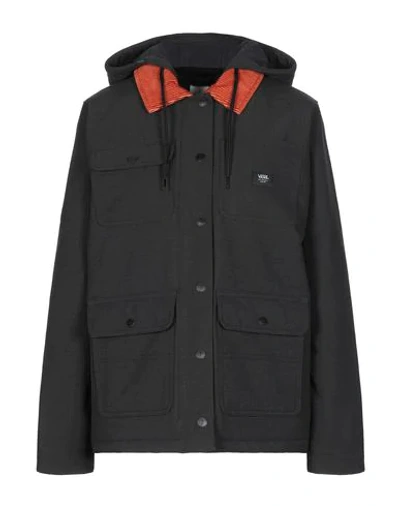 Vans Jackets In Steel Grey