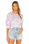 525 AMERICA TIE DYE CREW SWEATSHIRT,525A-WK392