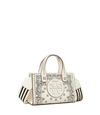 TORY BURCH ELLA PRINTED LEATHER MICRO TOTE BAG,192485510447