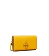 Tory Burch Mcgraw Wallet Crossbody In Dark Solarium