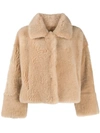 MANZONI 24 REVERSIBLE SHEARLING JACKET