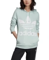 Adidas Originals Trefoil Hoodie In Vapour Green