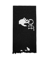 OFF-WHITE OW LOGO COTTON-BLEND SCARF,11431060