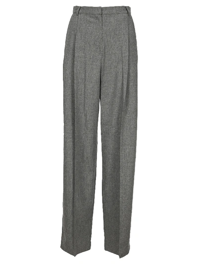 パンツ MAGDA BUTRYM FW23 '02' pants (211723 GREY) Magda Butrym High Waist Wide-leg Trousers In Grey | ModeSens