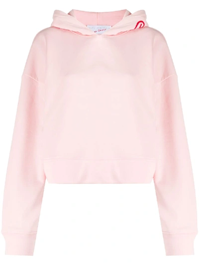 Giada Benincasa Ciao Amore Hooded Sweatshirt In Pink