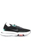 Nike Zoom Type Suede And Leather Trainers In Black
