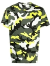 VALENTINO CAMOUFLAGE PRINT T-SHIRT