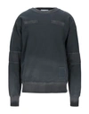 Ambush Sweatshirt In Steel Grey