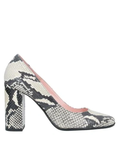 Anna F Pumps In Light Grey