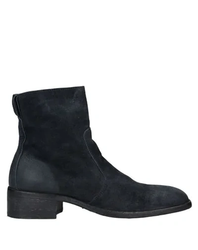 Moma Ankle Boot In Dark Blue