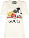 GUCCI MICKEY MOUSE LOGO T恤