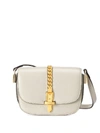Gucci Ladies Mini Sylvie Shoulder Bag In White