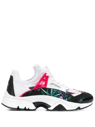 Kenzo Sea Lily Sonic Low-top Trainers In White