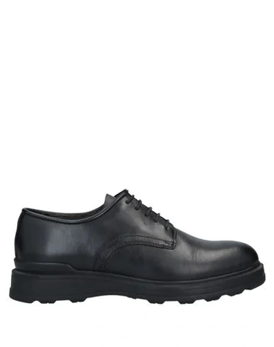 Woolrich Laced Shoes In Black