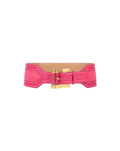 Elisabetta Franchi High-waist Belt In Fuchsia