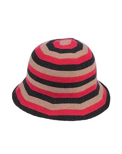Kangra Cashmere Hat In Maroon
