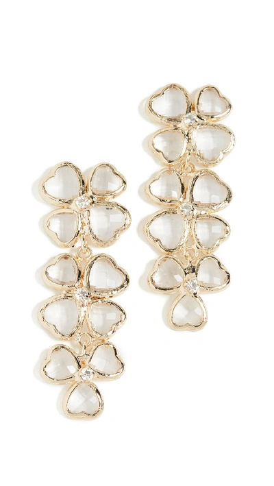 Shashi Bouton D'or Earrings In Gold