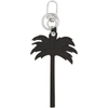 PALM ANGELS BLACK PALM TREE KEYCHAIN