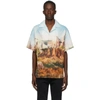 PALM ANGELS PALM ANGELS MULTICOLOR CANYON BOWLING SHIRT