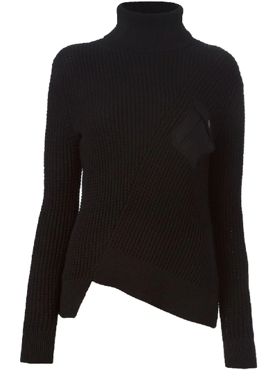 Marc By Marc Jacobs Sweatshirt Mit Rollkragen In Black