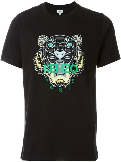 Kenzo 'tiger' T-shirt In Black