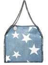 STELLA MCCARTNEY 'FALABELLA DENIM STAR' TOTE