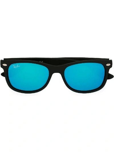 Ray-ban Junior Kids' Wayfarer Sunglasses In Black
